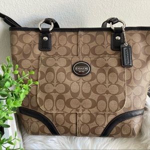 COCH MONOGRAM SHOULDER BAG